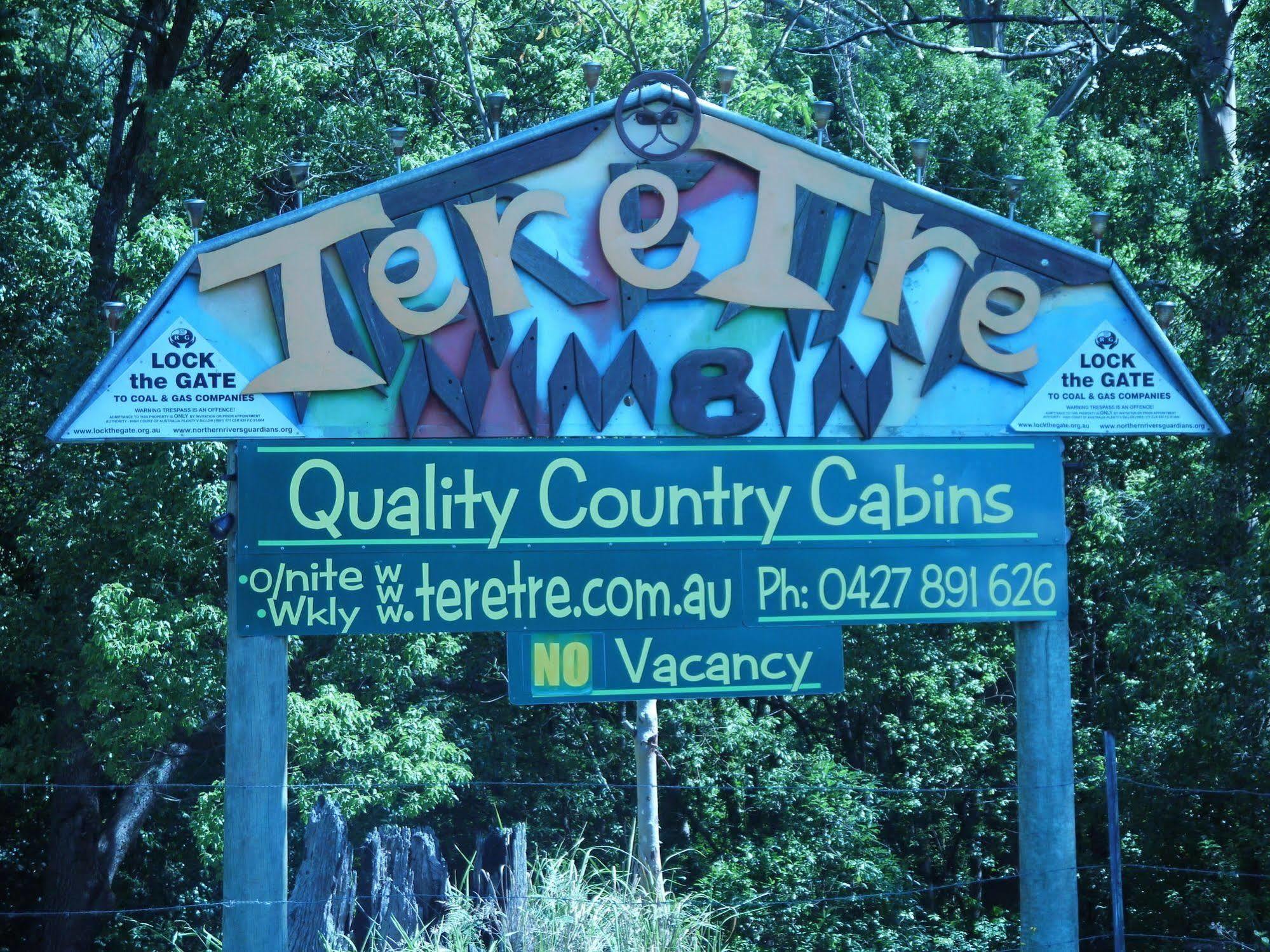 Teretre Cabins Nimbin Villa Bagian luar foto